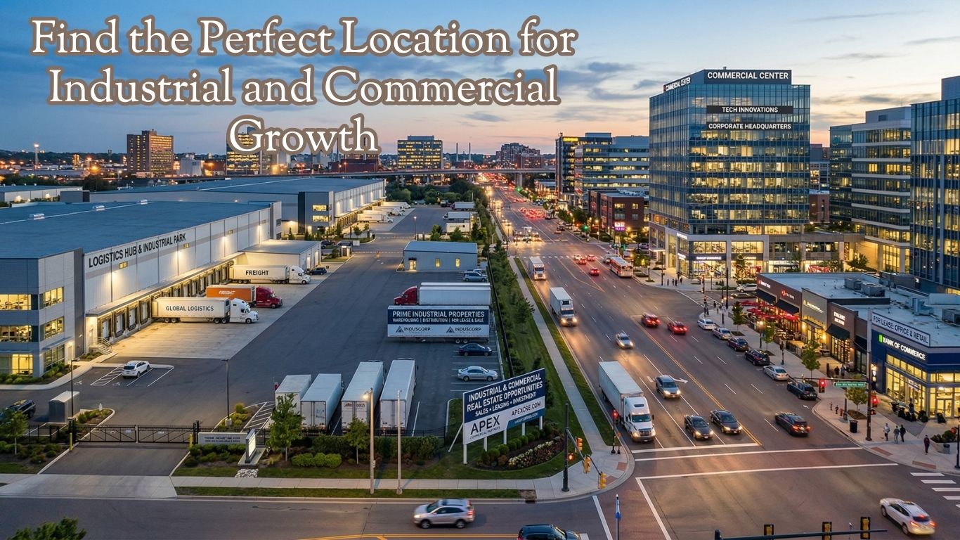 Home Find The Perfect Location For Industrial And Commercial Growth